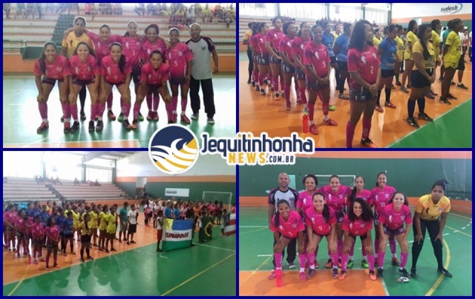Seleção Feminina de Futsal  de Itapebi faz bunito em campeonato em Eunápolis