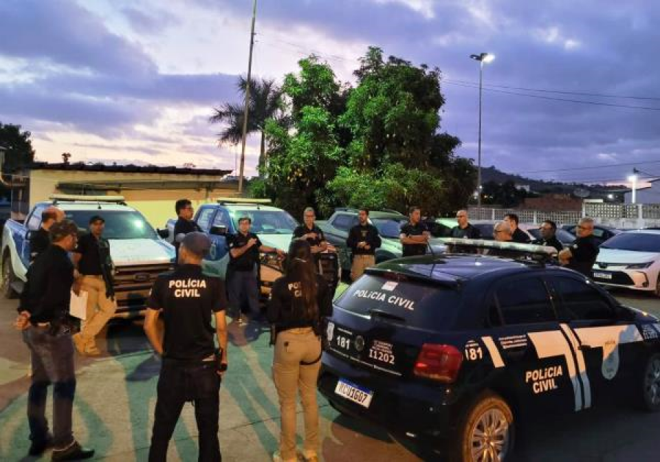 Polícia Civil deflagra 10ª fase de operação contra grupos criminosos no interior do estado